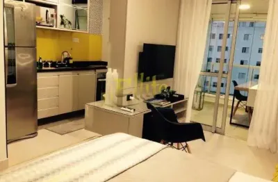 Apartamento totalmente mobiliado com 1 dormitório para locação na região de moema em são paulo, à 900 metros da estação moema!