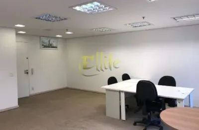 Sala comercial de 42 m², semi mobiliado com 1 vaga de garagem. localizado na região do brooklin em são paulo!
