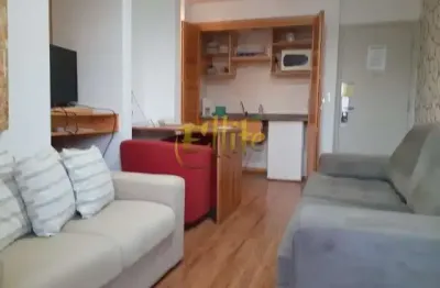 Flat para alugar no paraíso totalmente mobiliado com serviços, próximo à estação paraíso!