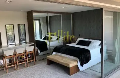 Flat para alugar alto padrão em pinheiros, totalmente mobiliado com serviços, fácil acesso a marginal pinheiros!