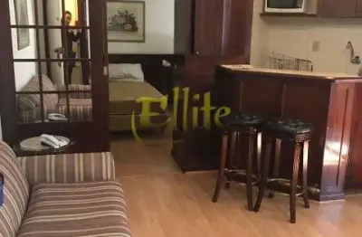 Flat para venda e locação em higienopolis, totalmente mobiliado com serviços, 50 mts da faculdade faap!