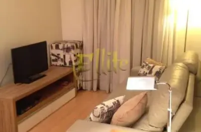 Flat para locação com 02 dormitórios no Brooklin totalmente mobiliado, próximo da estação e Av. Berrini!