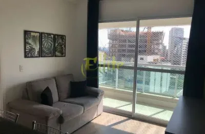 Apartamento mobiliado para locação e venda com 01 dormitório na região de pinheiros em são paulo!