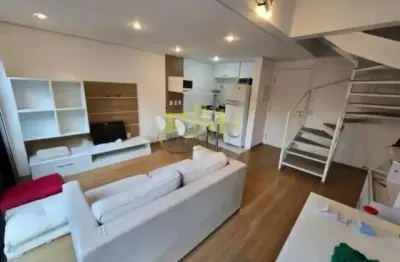 Apartamento duplex com 01 dormitório na região da vila nova conceição em são paulo!