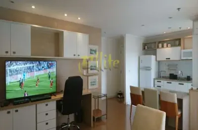 Flat para alugar na vila olímpia totalmente mobiliado, fácil acesso av dos bandeirantes!