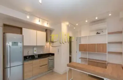 Apartamento mobiliado para venda com 1 dormitório na região do brooklin em são paulo!