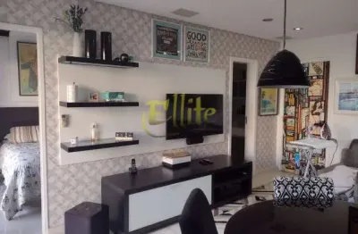 Flat para locação na vila nova conceição, prédio alto padrão totalmente mobiliado, próximo ao parque ibirapuera!