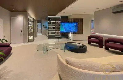 Apartamento na planta com 3 dormitórios à venda no edifício huma, 124 m² por r$ 1.520.000 - gleba palhano - londrina/pr