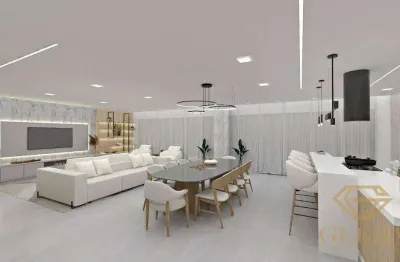 Átrio apartamento novo com 3 suítes à venda, 185 m² por r$ 2.200.000 - gleba palhano - londrina/pr