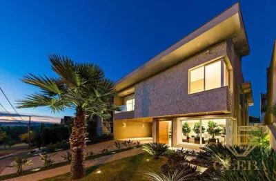 Royal forest casa 4 suítes para venda em condomínio fechado londrina: piscina aquecida e espaço gourmet