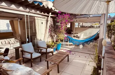 Cobertura única à venda em higienópolis — 3 dormitórios, espaço gourmet 