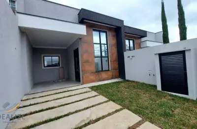 Casa com 3 quartos à venda na rua francisco toczek, afonso pena, são josé dos pinhais, 102 m2 por r$ 699.000