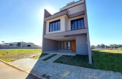 Casa com 4 quartos à venda na rua manoel martins, 1550, costeira, são josé dos pinhais, 236 m2 por r$ 859.000