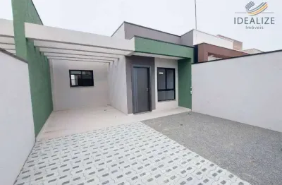 Casa com 3 quartos à venda na rua otávio claudino de camargo, cruzeiro, são josé dos pinhais, 95 m2 por r$ 699.000