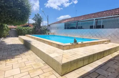 Excepcional imóvel com 2 lotes, 3 dormitórios + edícula no real, praia grande, sp
