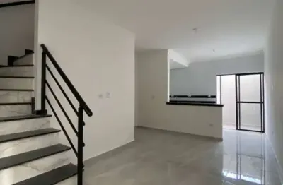 Sobrado em condomínio para locação na guilhermina, praia grande, sp