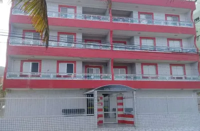 Apartamento 02 dormitórios frente mar à venda, jardim marina, mongaguá, sp