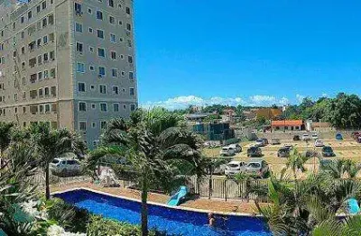 Apartamento para venda em lauro de freitas, centro, 2 dormitórios, 1 suíte, 2 banheiros, 1 vaga