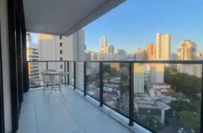 Apartamento para temporada em salvador, barra, 1 dormitório, 1 suíte, 1 banheiro, 1 vaga
