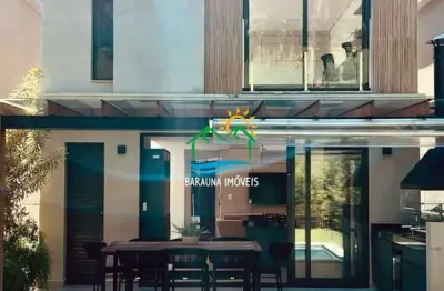 Casa em condomínio fechado com 4 quartos à venda na avenida monte alto, 485, juquehy, são sebastião por r$ 3.400.000