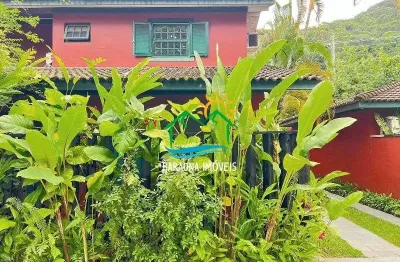 Casa em condomínio fechado com 4 quartos à venda na avenida patriarca antônio josé marques, 1280, camburi, são sebastião por r$ 2.900.000