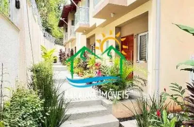 Casa em condomínio fechado com 2 quartos à venda na rua da prainha, 242, santiago, são sebastião por r$ 1.200.000