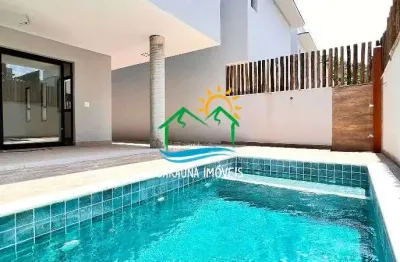 Casa em condomínio fechado com 3 quartos à venda na rua do sossego, camburi, são sebastião por r$ 1.800.000