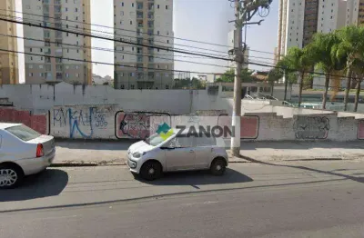 Terreno comercial para alugar na Avenida Andrade Neves, Vila Helena, Santo André