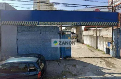 Terreno comercial à venda na Rua Lauro Muller, Vila Palmares, Santo André