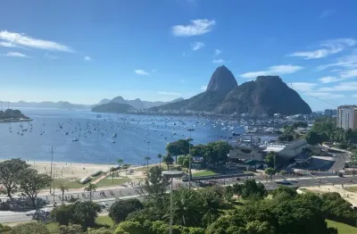 Lindo apartamento mobiliado de 2 quartos na praia de botafogo