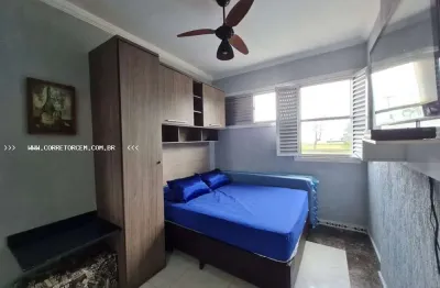 Apartamento para locação em são vicente, itararé, 1 dormitório, 1 banheiro
