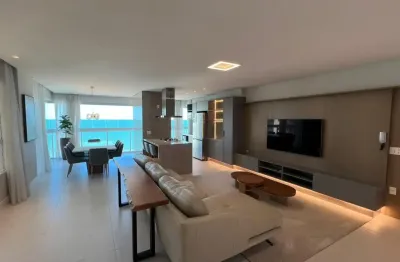 Apartamento no edifício garden square na meia praia - itapema com 3 suítes