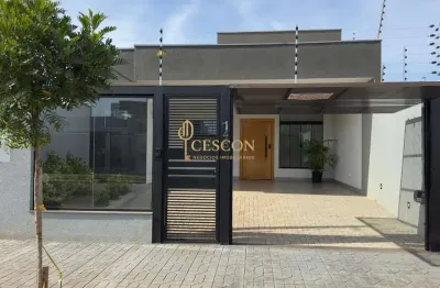 Casa para venda em maringá, jardim oriental, 3 dormitórios, 1 suíte, 3 banheiros, 2 vagas