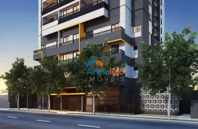 Studio, 1  dormitório de 27 a 43m² (2 dormitorios) com sacada e terraço.