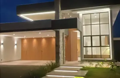 Casa nova em condomínio terra vista, construção de alto padrão