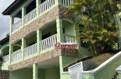 Casa com 4 dormitórios à venda, 363 m² por r$ 3.100.000,00 - condomínio hill’s i e ii - arujá/sp