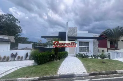 Casa com 4 dormitórios à venda, 580 m² por r$ 3.900.000,00 - condomínio arujá 5 - arujá/sp