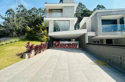 Casa com 3 dormitórios à venda, 295 m² por r$ 3.180.000,00 - condomínio real park - arujá/sp