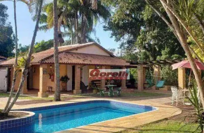 Casa com 12 dormitórios, 445 m² - venda por r$ 2.500.000,00 ou aluguel por r$ 12.000,00/mês - ajuda - guararema/sp