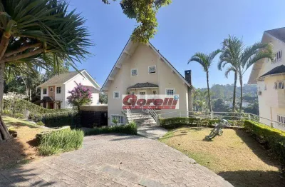 Casa com 3 dormitórios à venda, 255 m² por r$ 2.400.000,00 - condomínio hill’s i e ii - arujá/sp