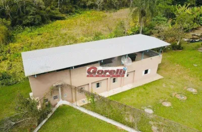 Chácara com 14 dormitórios à venda, 10000 m² por r$ 1.150.000,00 - jaguarí - santa isabel/sp