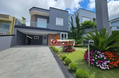 Casa com 4 dormitórios, 260 m² - venda por r$ 2.400.000,00 ou aluguel por r$ 16.000,01/mês - condomínio real park - arujá/sp