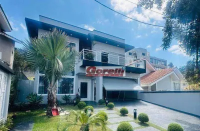 Casa com 3 suítes à venda, 315 m² por r$ 3.000.000 - condomínio arujá 5 - arujá/sp
