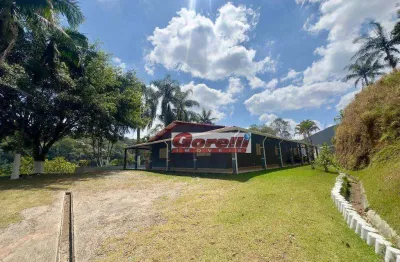 Chácara com 6 dormitórios à venda, 3300 m² por r$ 1.500.000 - estância aralú - santa isabel/sp