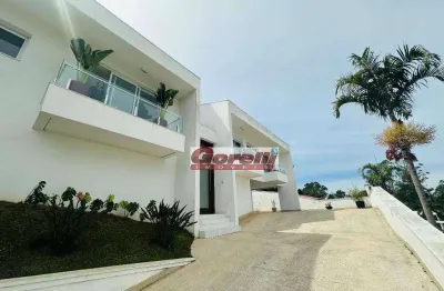 Casa com 4 dormitórios à venda, 390 m² por r$ 5.500.000,00 - condomínio hill’s i e ii - arujá/sp