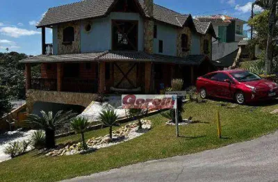 Casa com 4 dormitórios à venda, 330 m² por r$ 1.590.000,00 - condomínio aruã lagos - mogi das cruzes/sp