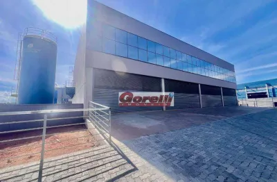 Galpão para alugar, 1640 m² por r$ 45.500,00/mês - bairro do portão - arujá/sp