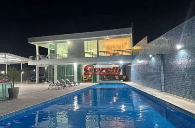 Chácara com 9 dormitórios à venda, 2800 m² por r$ 2.700.000 - recento no céu - santa isabel/sp