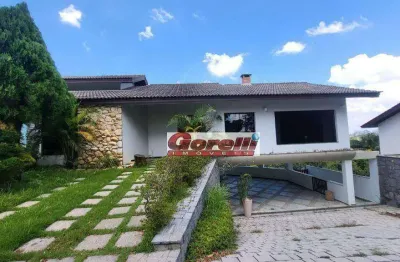 Casa com 3 dormitórios, 1 m² - venda por r$ 2.700.000,00 ou aluguel por r$ 11.000,02/mês - condomínio arujazinho iv - arujá/sp