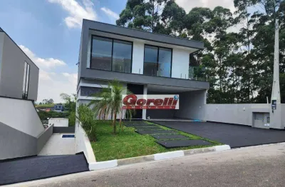Casa com 4 dormitórios à venda, 340 m² por r$ 3.290.000,00 - condomínio real park - arujá/sp